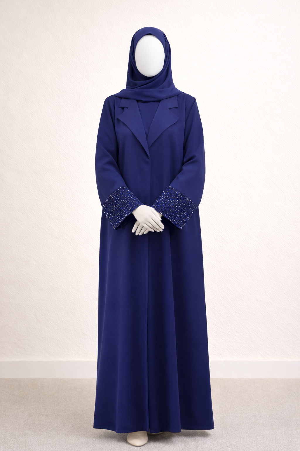 Blue Reverie Blazer Abaya