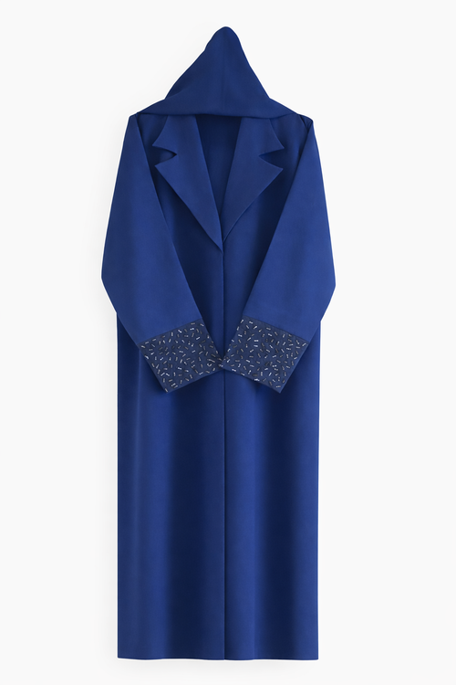 Blue Reverie Blazer Abaya